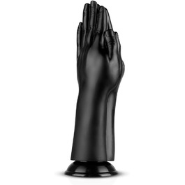 Анальний секс-іграшка BUTTR Double Trouble Fisting Dildo, Чорний, XXL, для досвідчених користувачів