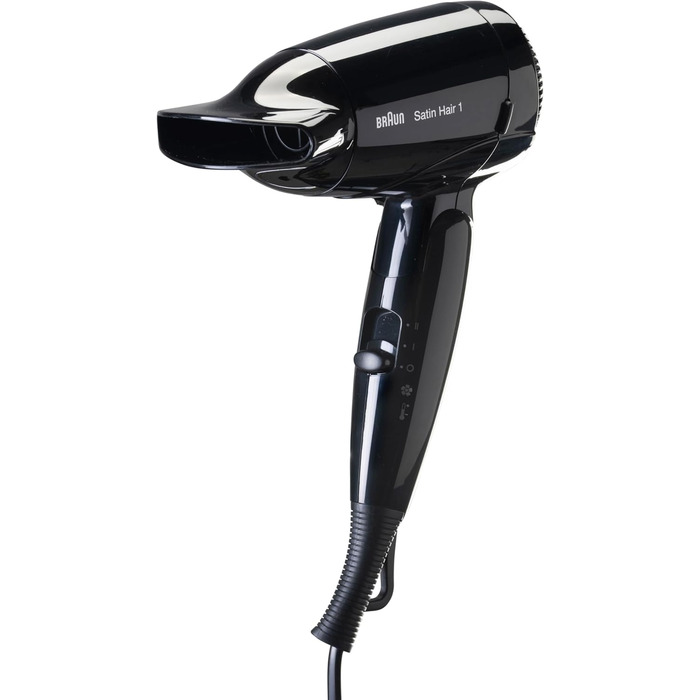 Компактний дорожній фен для волосся Braun Satin Hair HD 130