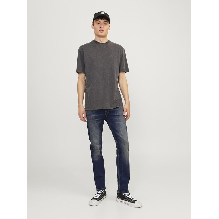 Чоловічі джинси Slim Fit JACK & JONES синього кольору, денім (33W / 32L)