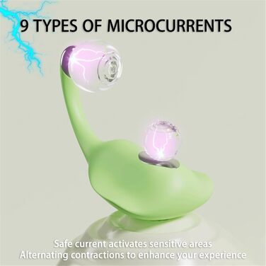 Вібратор з дистанційним керуванням, керування через додаток, 9 режимів, для жінок, кліторальний, портативний, фіолетовий