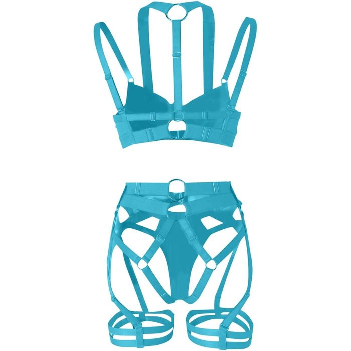 Сексуальна жіноча спідня білизна Dessous: комплект Baby Doll з мереживом, корсет, бюстгальтер, великі розміри