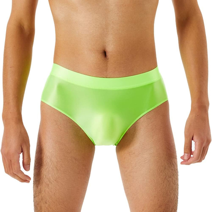 Сексуальні труси Suer Code для чоловіків (нейлон, дихаючі, 6 шт. у наборі) XL, зелені