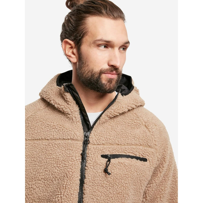 Чоловіча робоча куртка Brandit Teddyfleece Worker Jacket, колір Camel, розмір M