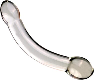 Скляний анальний плагін XXL (5 см) - Скляний дило, анальні кулі, плагін для анального сексу, мастурбація для чоловіків та жінок