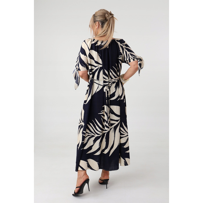 Трикотажна сукня maxi для офісу FEMIMODA, розмір 42/44