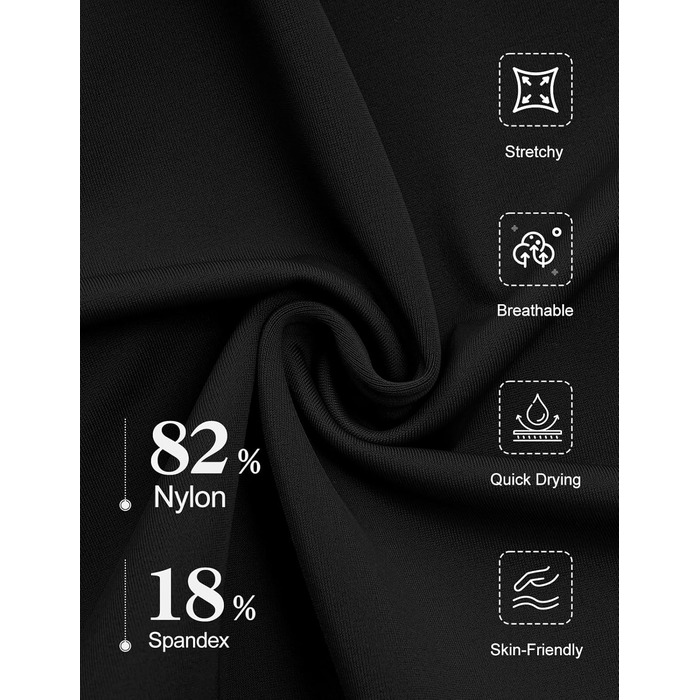 Чоловічий купальник Badeanzug Damen Bauchweg Figurformend Sexy V-Ausschnitt One Piece Swimsuit Verstellbare Schultergurte Seitentaille mit Farbblock Schwimmanzug Schwarz L