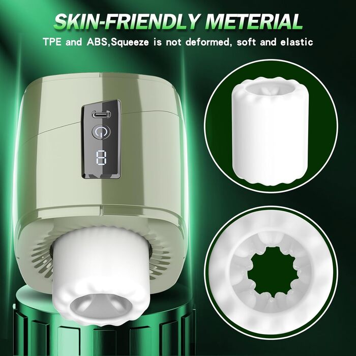 Масажер для чоловіків з 7 режимами, секс-іграшка для самостійних задоволень