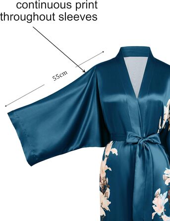 Світшот жіночий BABEYOND з квітковим принтом, легкий, сатиновий, літній, пляжний, халат-кімоно, універсальний розмір, зелений