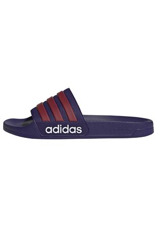 Слишовепці Adidas Adilette Shower Velcro (Collegiate Purple / Team Victory Red / Ftwr White), розмір 50 EU