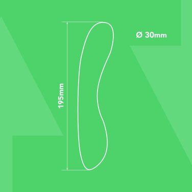 Вібратор Control Bu Rabbit з ефектом штовхання та гнучким вібраційним важелем - Be Playful (BU BE FREE)