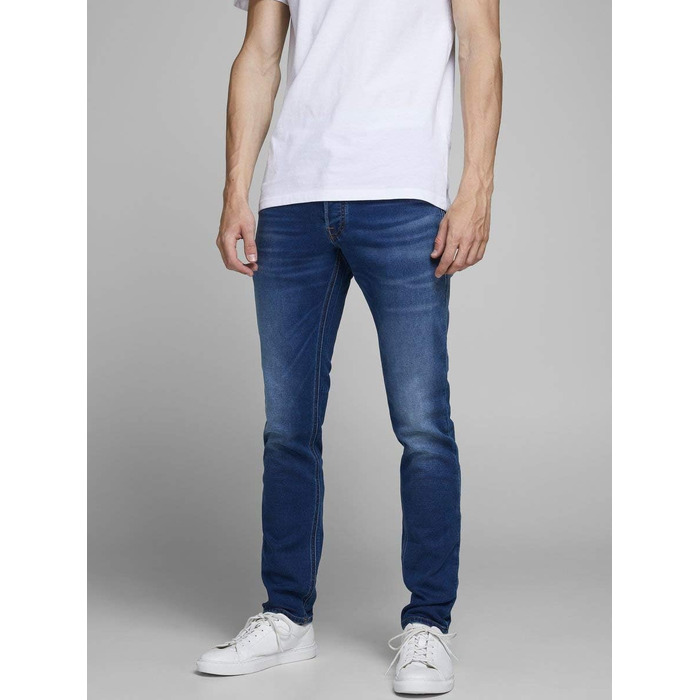 Чоловічі джинси Jack & Jones Jjiglenn Jjoriginal синього кольору, Denim 32W/32L