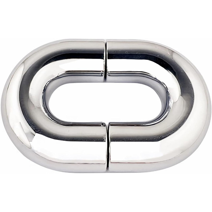 Сталевий магнітний кільце для пеніса, сталевий кок-рінг, кільце для яєчок, чоловічий металевий аксесуар для БДСМ, іграшка для сексуального рабства, розтягування, CBT, SM.