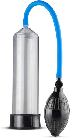 Насос для збільшення статевого члена, посилення ерекції, для чоловіків - з кулькою, прозорий