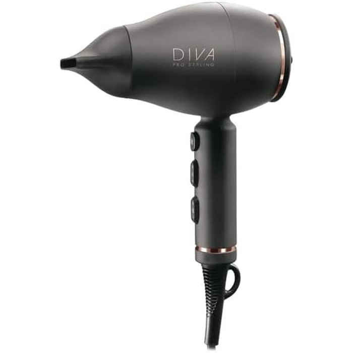 Компактний та легкий фен для волосся Diva Pro Styling Intenso 4000 Pro