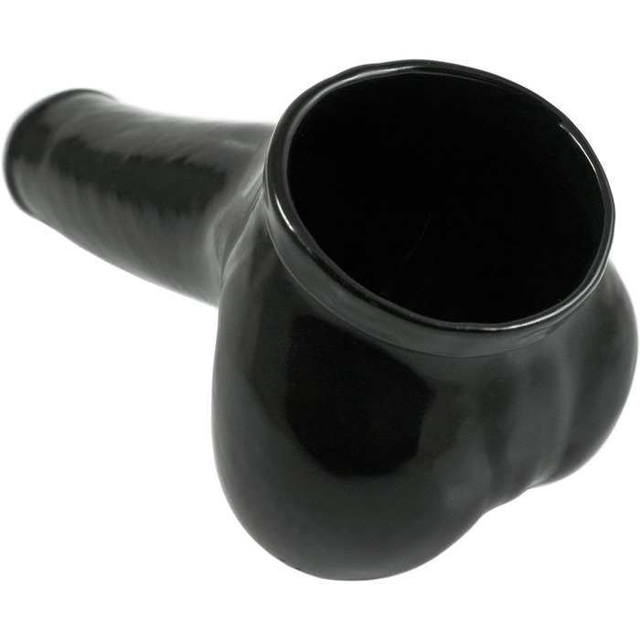 Провізорний рукав для пеніса Toylie Latex L - 14,5 см, чорний, Made in Germany