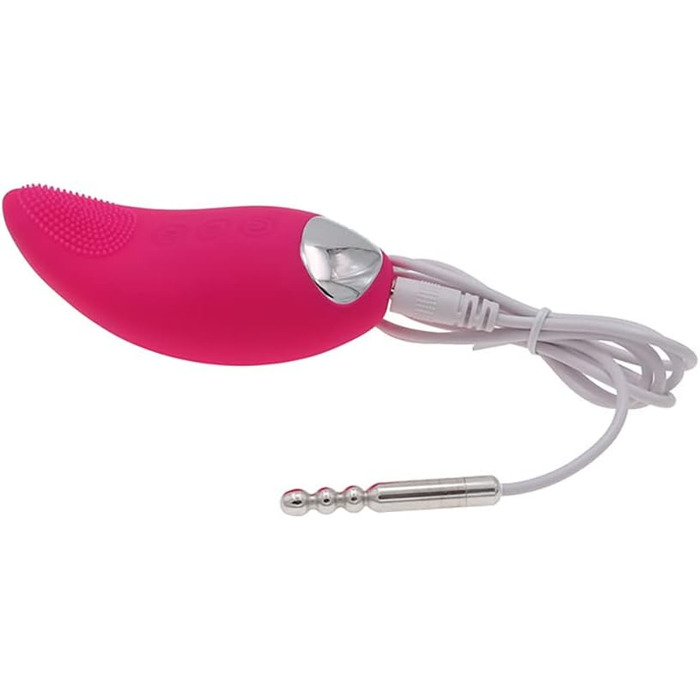 Вібратор для чоловічих статевих органів Lmgoc, сталевий, водонепроникний, з 10 рівнями частоти, масажер простати, секс-іграшка для чоловіків (фіолетовий)