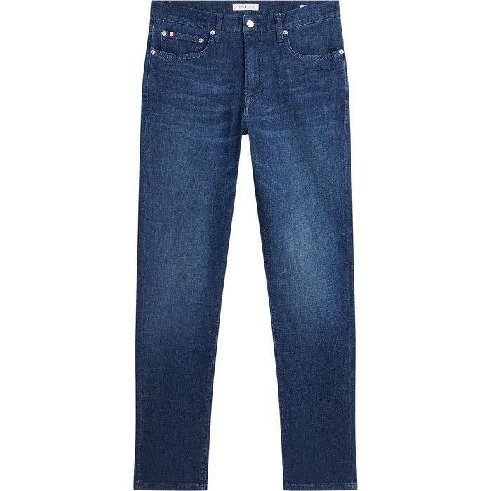 Чоловічі джинси Tommy Hilfiger Bleecker Flex Slim Fit, колір Mohave Indigo (Denim Gene Blue), розмір 38W/32L