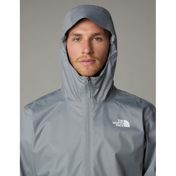 Чоловіча водонепроникна куртка з капюшоном The North Face Quest, дихаюча, Monument Grey, розмір XL