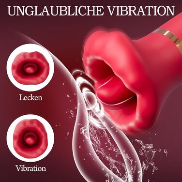 Вібратор для жінок з 10 режимами вібрації та 10 режимами стимуляції, G-spot вібратор для інтимної насолоди