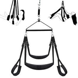 Гойдалка для дорослих Sê&x 360° з трапецією, м'яким внутрішнім покриттям, вантажопідйомність 362.9 кг - 3-тє покоління