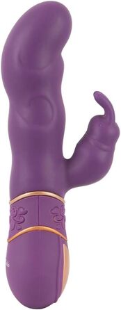 Вібратор Rabbit-Vibrator ORION - інтенсивна стимуляція клітора та G-точки, тиха робота, текстурована поверхня, фіолетовий колір