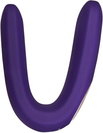 Вібратор для пар EIS 'Classic 2' з 10 програмами вібрації | Інтимні іграшки для пар | Стимуляція клітора для неї та стимулятор пеніса для нього | 2 мотори для потужної вібрації | Колір: фіолетовий