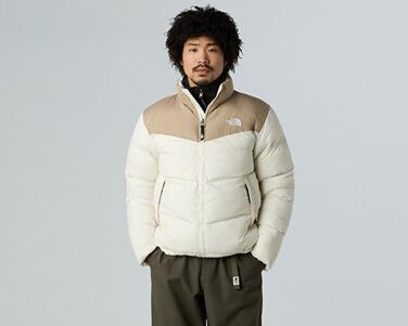 Чоловіча куртка The North Face M Saikuru, колір Mushroom Grey/White Dune, розмір XXL
