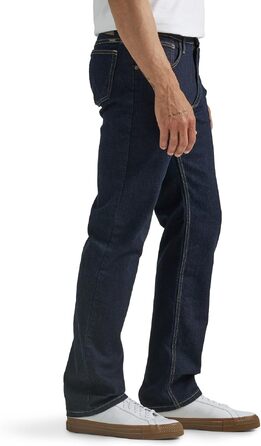Чоловічі робочі штани Wrangler Flame Resistant Regular Fit, вогнетривкі джинси (38W / 30L, Rinse Denim)