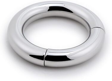 Сталевий кільцевий стимулятор для чоловіків з магнітними вагами, для уповільнення еякуляції (30+33+38mm)