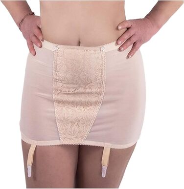 Корсетний пояс BODYPERFECT з високою талією, 4 фіксатори для панчіх, спідня білизна