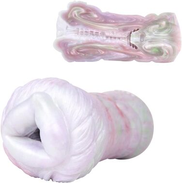 Масажер для чоловіків з силікону у вигляді тварини з вагіною, реалістичний, великий, 545,5 г