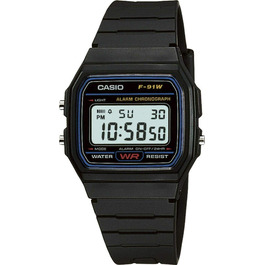 Чоловічий цифровий годинник Casio Collection F-91W-1YEG класичний