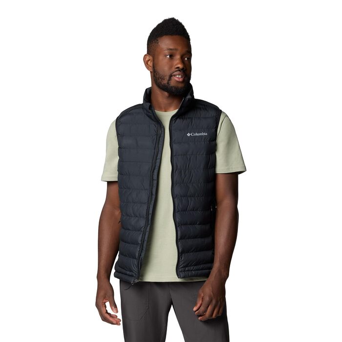 Чоловічий утеплений жилет Columbia Powder Lite II Vest, чорний, розмір M