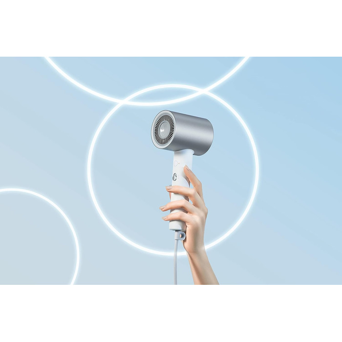 Іонізуючий фен для волосся Xiaomi Water Ionic Hair Dryer H500 EU, зволоження та догляд