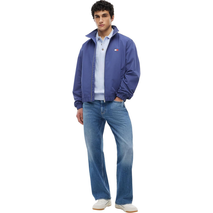 Чоловіча куртка Tommy Jeans TJM Essentia синього кольору (Blue Storm), розмір M