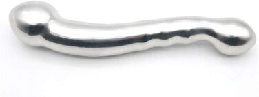 Анальний стимулятор з нержавіючої сталі, подвійний дилдо для ануса, стимулятор простати, дорослі іграшки для чоловіків та жінок