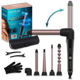 Конічний плойка-керіміка Cecotec Lockenstab SurfCare TwistConic 33W для створення природних хвиль та текстури, діаметр 13-25 мм