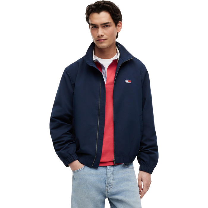 Чоловіча куртка Tommy Jeans TJM Essential Jacket Dark Night Navy (синя), розмір M