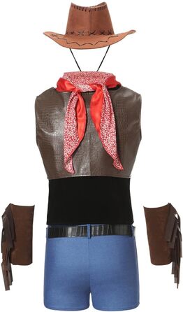 Костюм моряка для чоловіків Rrongwn: сексуальна нижня білизна, косплей, сет сексуальної білизни, ретро, костюм слуги, коричневий