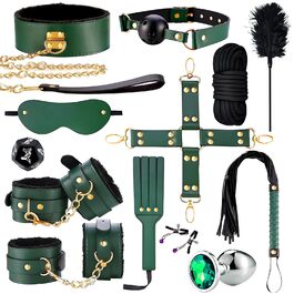 Набір для БДСМ для пар: 13 предметів (наручники, фетіш-аксесуари)