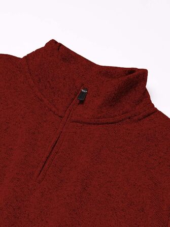 Чоловічий флісовий світшот Wrangler Authentics з чверть-зипр застібкою, довгий рукав, колір Bossa Nova, розмір 3XL