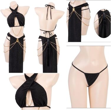 Костюм для косплею SINROYEE: аніме-служанка, Хелловін, кіт, єгипетський/китайський стиль