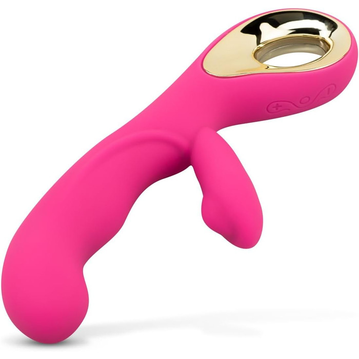 Вібратор Rabbit, 10 режимів вібрації, водонепроникний, перезаряджається - Рожевий