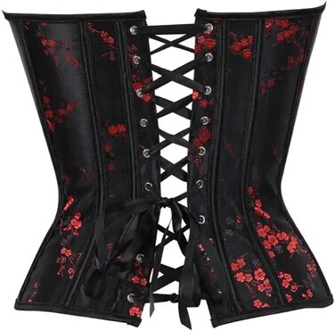 Боді Формуючі для жінок корсети та бюстієри. Вінтажний стиль, вечірня сукня, карнавал, клуб, костюми. Розмір M, чорний колір