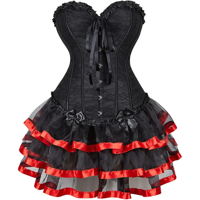 Корсет-корсет Grebrafan для жінок, чорний (42-44)