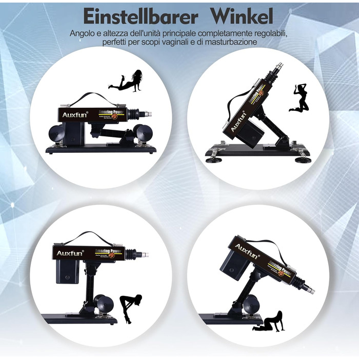 Секс-машина з дилдо та мастубатором, Love Machine з 8 насадок-дилдо, іграшки для дорослих для жінок та чоловіків