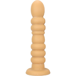 Анальний масажер Yasexx Giant з присоскою та стимулятором G-точки. Великий анальний дилатор для чоловіків та жінок