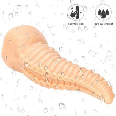 Анальний дилататор YXBLV 35.5 см, XXL, гнучкий, з присоскою, для жінок та чоловіків