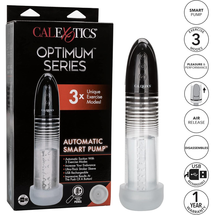 Автоматичний електричний відпарювач CalExotics Optimum Power, 782 г, чорний