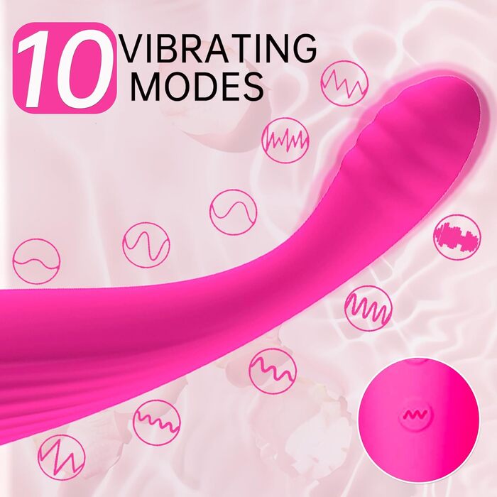 Набір вібраторів для жінок PLNTLE: секс-іграшки з 10 режимами вібрації та 10 режимами сукції, тихий, водонепроникний (IPX7), для пар та одиночок